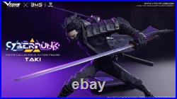 VTOYS VSD010 Cyberpunk Samurai Taki 1/12 Scale Action Figure Toys In Stock New