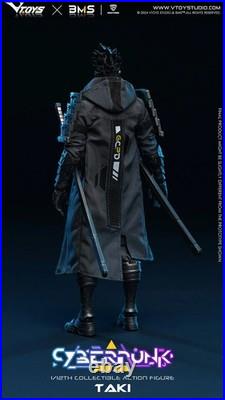 VTOYS VSD010 Cyberpunk Samurai Taki 1/12 Scale Action Figure Toys In Stock New