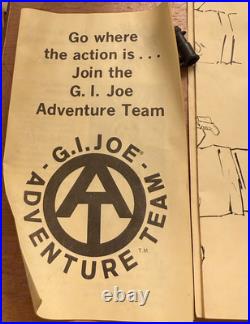 Vintage 1970's Hasbro Talking GI JOE Adventure Team Commander WithBox Hair Beard Vintage 1970's Hasbro Talking GI JOE Adventure Team Commander WithBox Hair Beard
