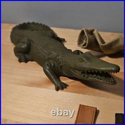 Vintage Hasbro 1969 Adventures of GI Joe Mouth of Doom Set Accessories Alligator Vintage Hasbro 1969 Adventures of GI Joe Mouth of Doom Set Accessories Alligator