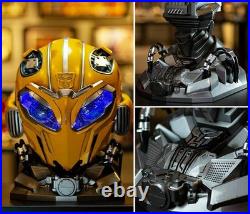 Voice Control Killerbody 11 Bumblebee Mask Wearable Helmet New Gifts US Ship Voice Control Killerbody 11 Bumblebee Mask Wearable Helmet New Gifts US Ship