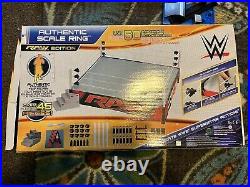 WWE AUTHENTIC SCALE RING by WICKED COOL TOYS MADE FOR MATTEL WWE FIGURES