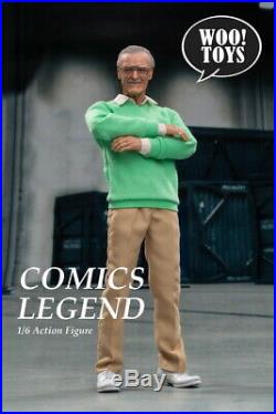 Woo Toys WO-001 1/6 Scale Comics Legend Stan Lee Action Figure Model Pre-order