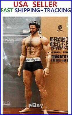 WorldBox AT027 1/6 scale Muscular Wolverine Strong Durable figure body for Logan