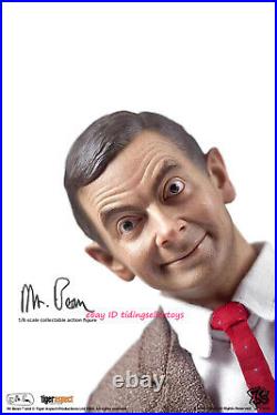 ZCWO Mr Bean Rowan Atkinson 1/6 Scale Action Figure With Body 2 Head Collectible